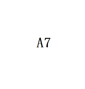 A7 3 размера A5/A6/A7 1 шт. Прозрачная ПВХ сумка для хранения держатель для карт сумка ПВХ Презентация папка на молнии - Цвет: A7