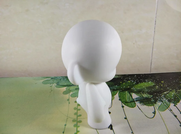 10 шт./лот 4 дюймовые белые куклы Kidrobot Munny Сделай Сам Виниловые художественные