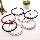 Ободок для волос Однотонный женский, простой аксессуар на голову с узлом, 1 шт.