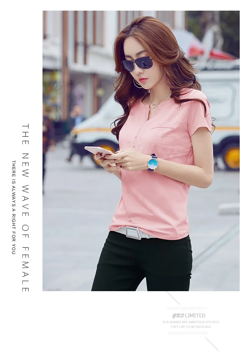 Женская розовая футболка Poleras De Mujer, летняя женская футболка, топы с коротким рукавом, футболка корейского размера плюс, женская одежда s, 3xl, футболка Femme