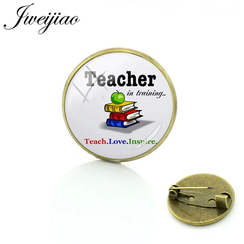 Классические броши JWEIJIAO с надписью супер учителя значок для женщин мужчин одежда