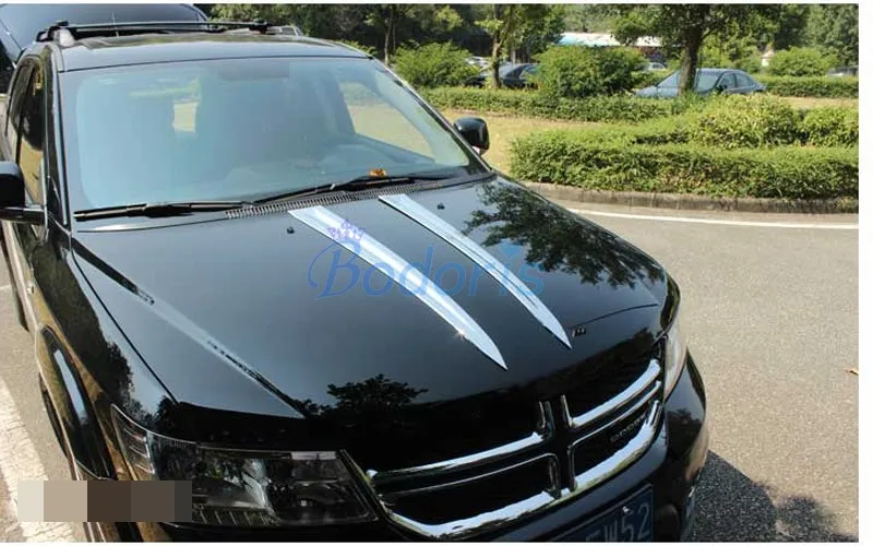 Для Dodge Journey JUCV Fiat Freemont 2011 2012 2013 2014 2015 2016 2018 Автомобильный капот отделка украшение