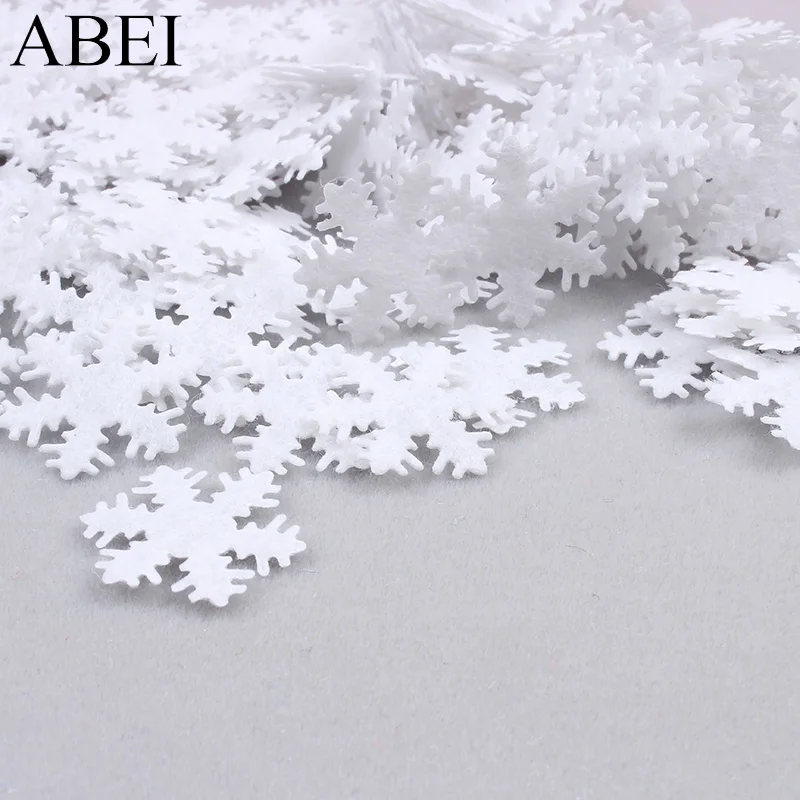 200 шт./лот белый Снежинка колодки для ручной работы проект Свадебная вечеринка