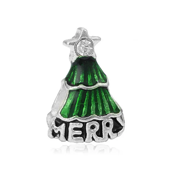 Серебристый цвет 1 шт. Европейский Рождественский подарок Снежинка Дерево Тыква