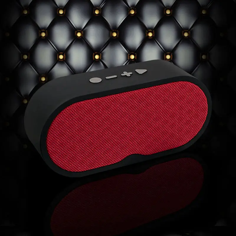 AABB портативный Bluetooth динамик беспроводной плеер льняной дизайн сабвуфер