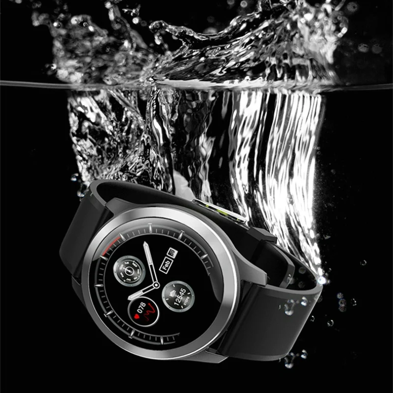 Focusmart 2019 New Z03 Smart Watch ECG PPG Electrocardiograph Fitness tracker Blood Pressure Smartwatch For IOS Andriod | Электроника