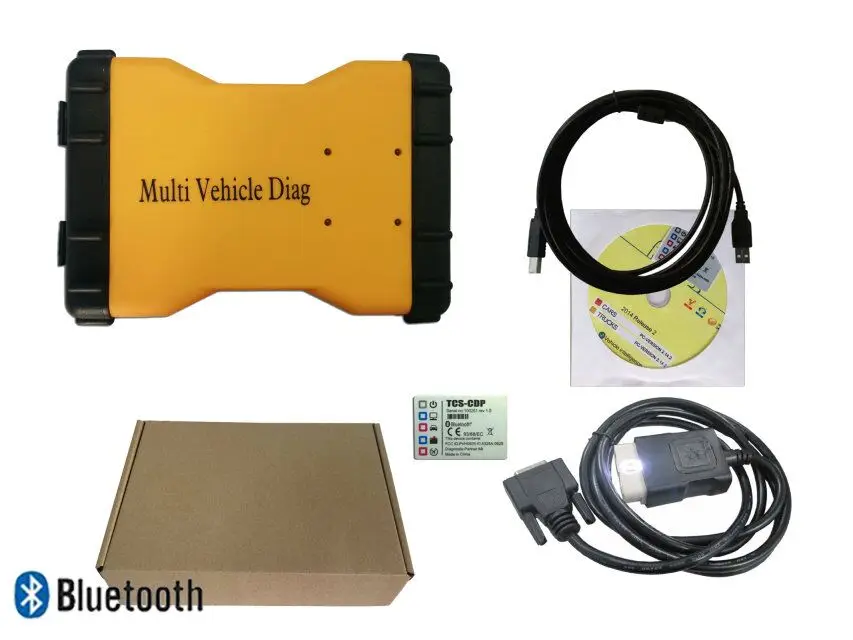 DHL 10 шт./лот новейший 2017 3 R3 VD DS150E CDP мультиавтомобильный диагностический сканер