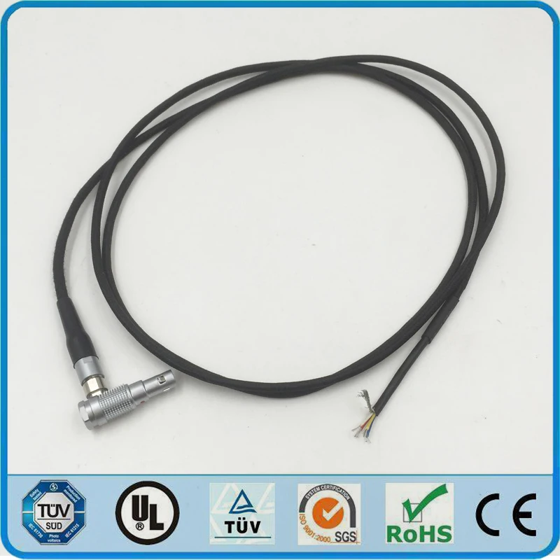 Разъем LEMO FHG 00 2 3 4 5 Pin правый угол Штекер 1 м кабель для ARRI Alexa мини аудио