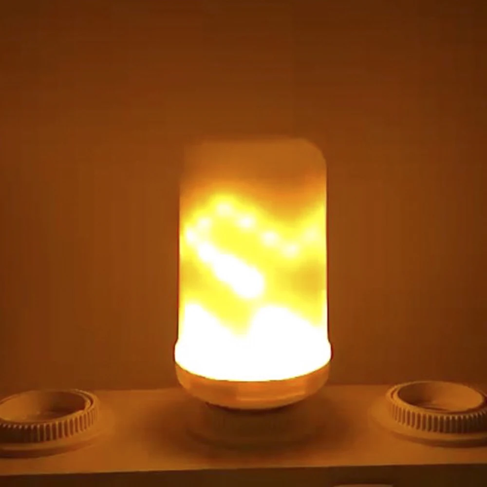 

New E27/E26 LED Flame Bulb Fire lamp Bulb Flickering LED Light Dynamic Flame Effect Creative Decorative Atmosphere Lamp