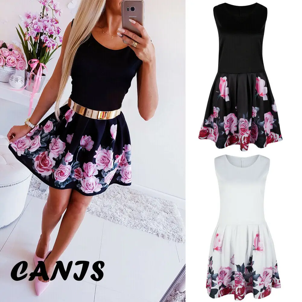 Летнее пляжное платье в стиле бохо женское короткое плиссированное мини на