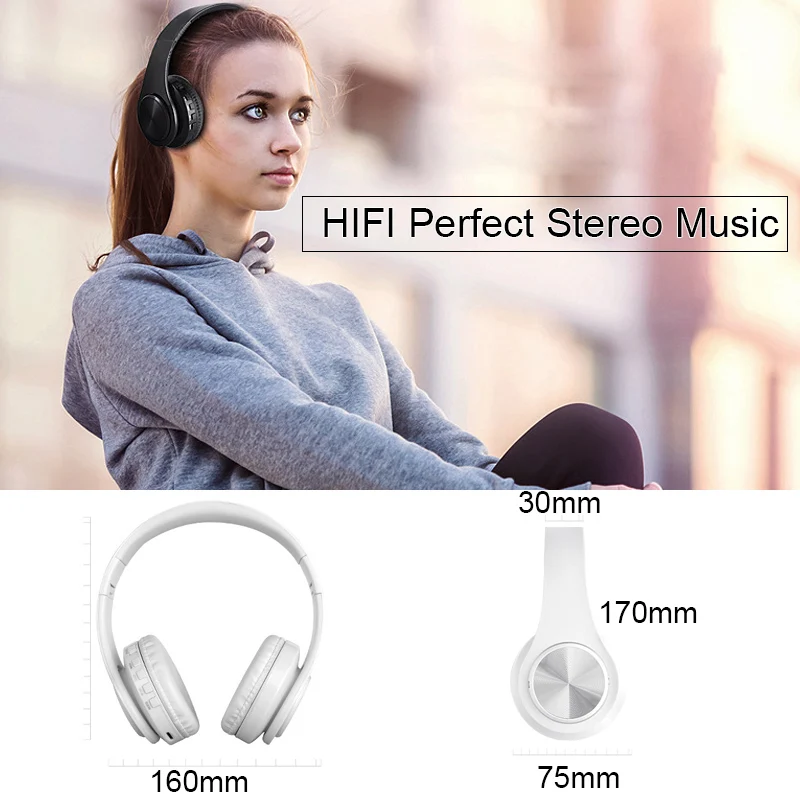 M. uruoi наушники бас динамик Bluetooth гарнитура для музыки MP3 плеер Беспроводные