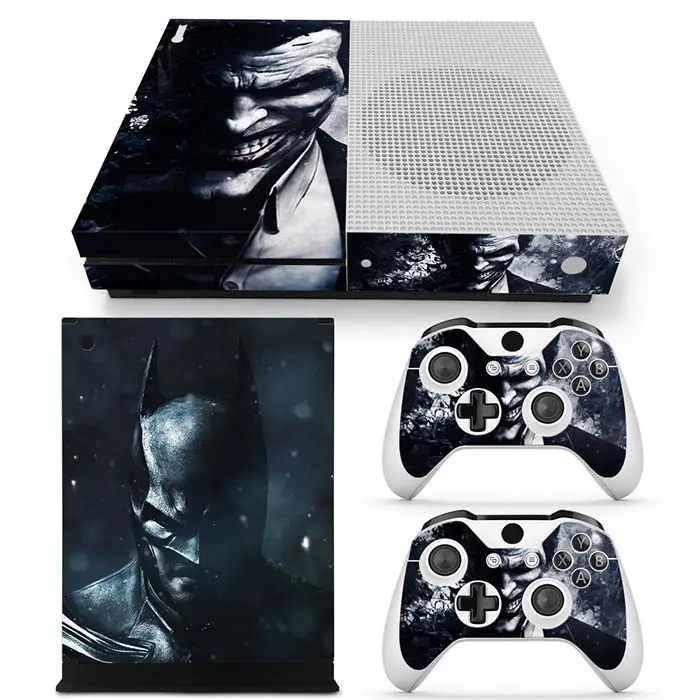 TN-XboneS-0072 Для Microsoft Xbox One Slim консоль виниловые наклейки S контроллер кожи Джокер дизайн - Цвет: TN-XboneS-0072