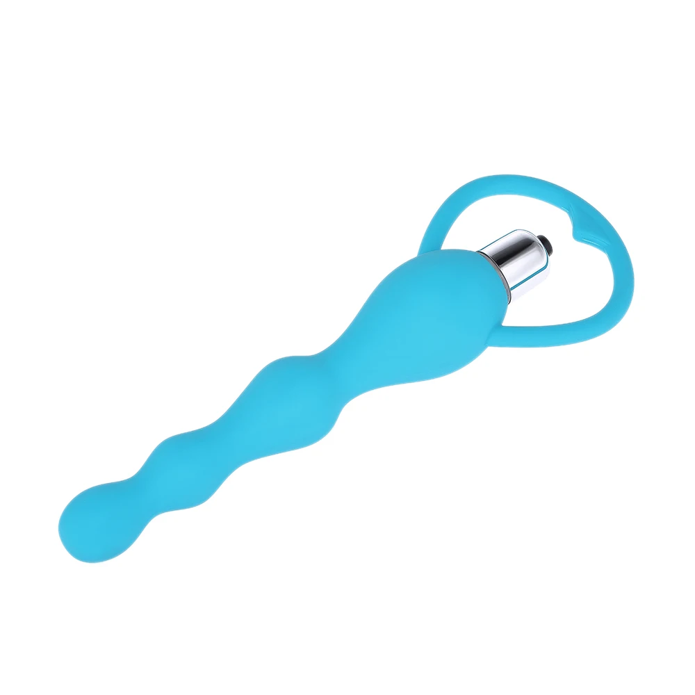 Анальный вибратор секс игрушка водонепроницаемый силиконовый Анальная пробка