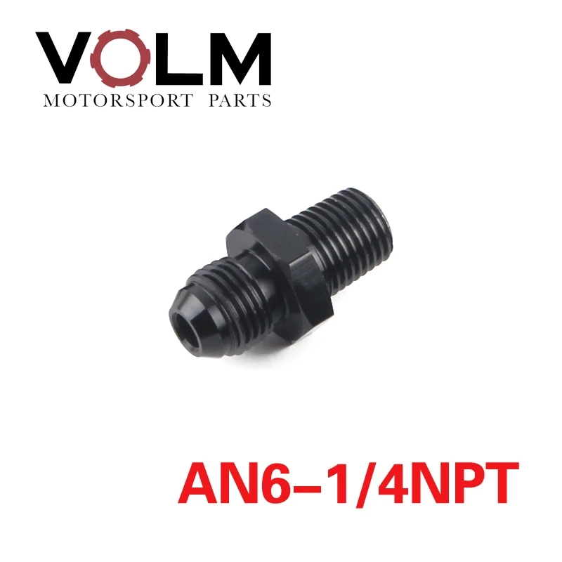 an6 to 14NPT Универсальный UNF JIC к NPT резьбовой штыревой фитинг шланга соединитель гидравлического топливного масла газопровода шланг фитинг адаптер 12,14 - Цвет: an6 to 14NPT