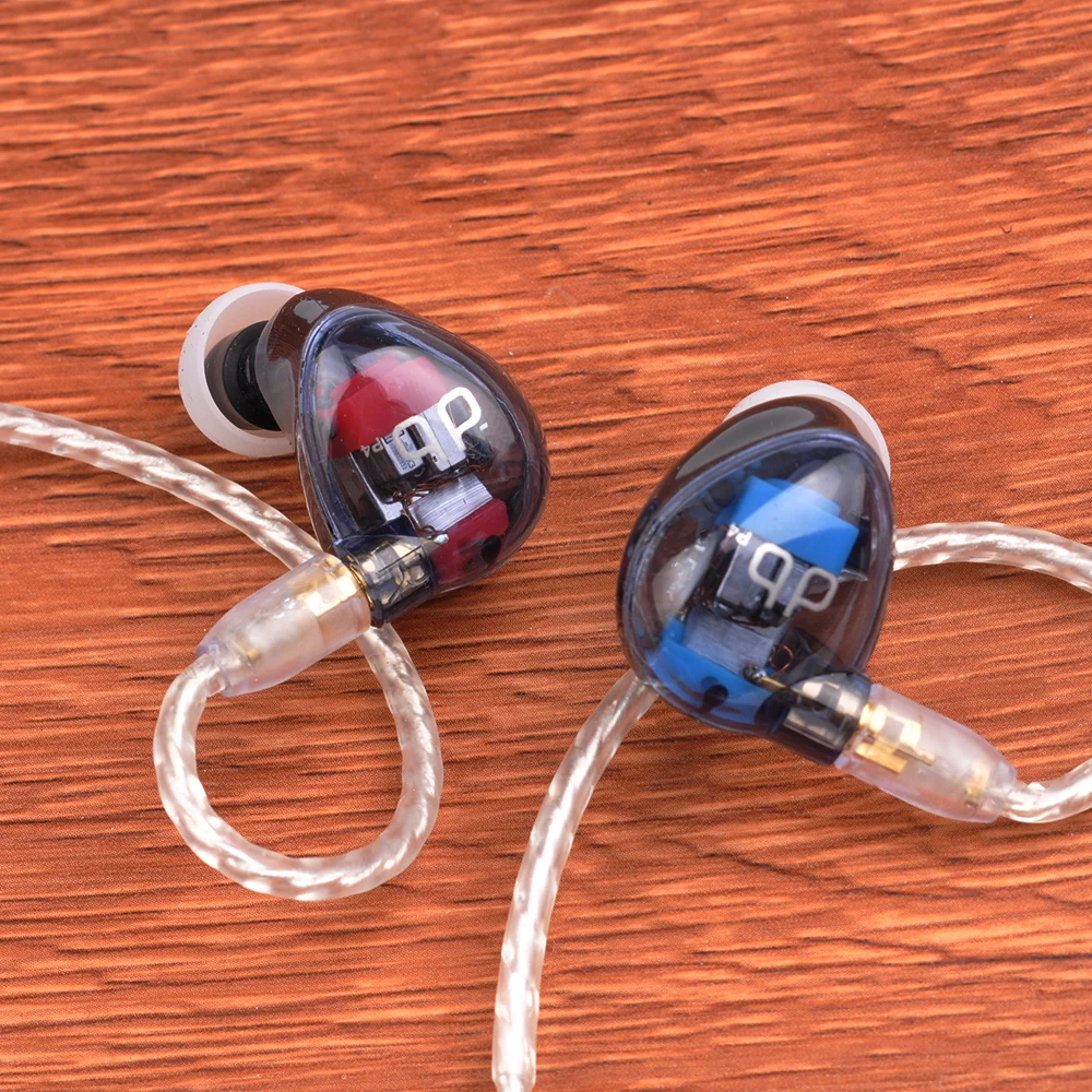 Wooeasy TenHz P4 наушники для ушей 4BA привод блок 4 сбалансированные арматурные HIFI в ухо