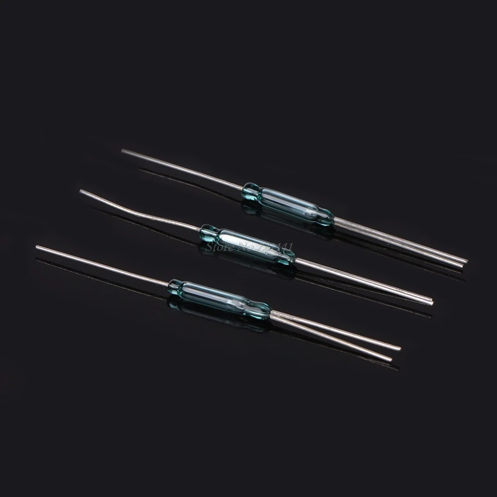 10 шт. 2,5X14 мм 4 Вт 3 Pin стекло геркон реле магнитные переключатели N/O N/C SPDT магнитные переключатели