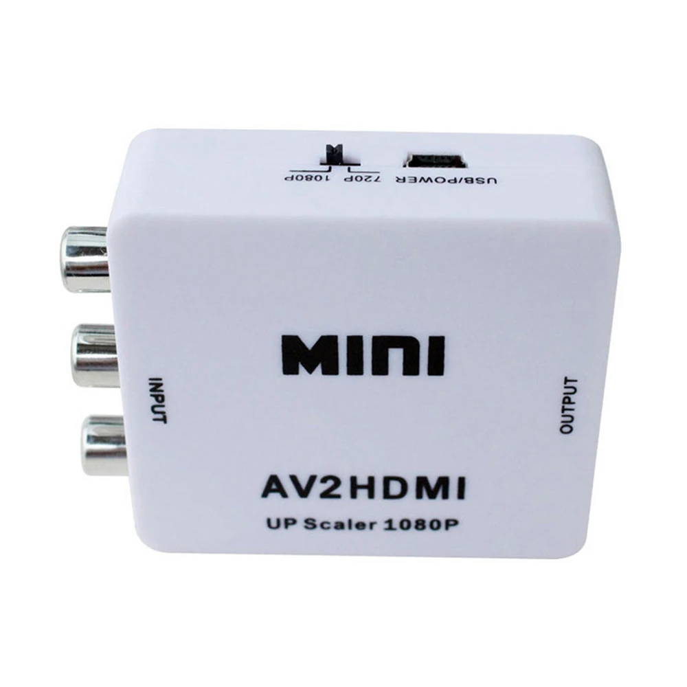 50 шт. адаптер преобразователя RCA AV HDMI Full HD 1080P штекер гнездо| |