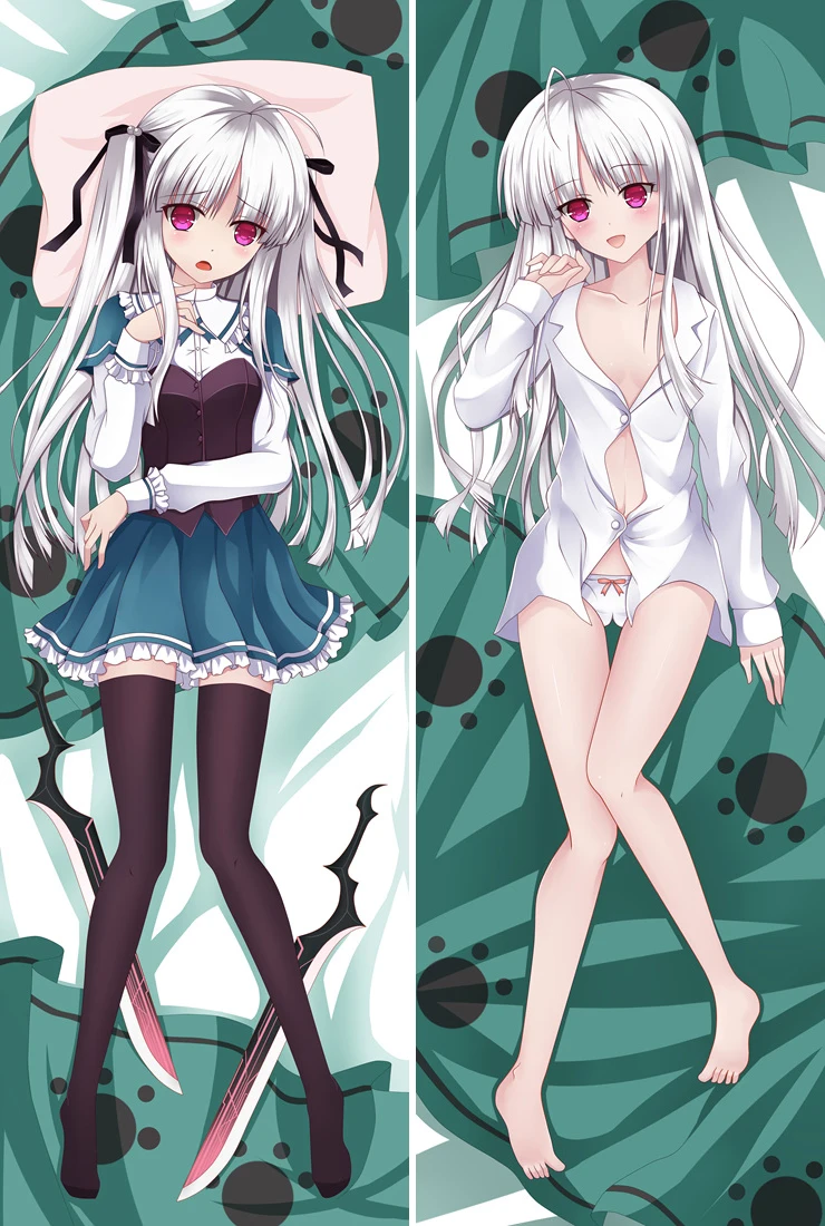 2018 July Anime аниме абсолютный дуэт Dakimakura Yurie Shigutouna otaku наволочка обнимающая Подушка