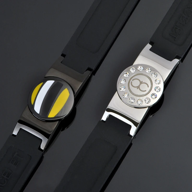 Маленькая лягушка мужская мода сила диска энергия голограмма браслеты ионный