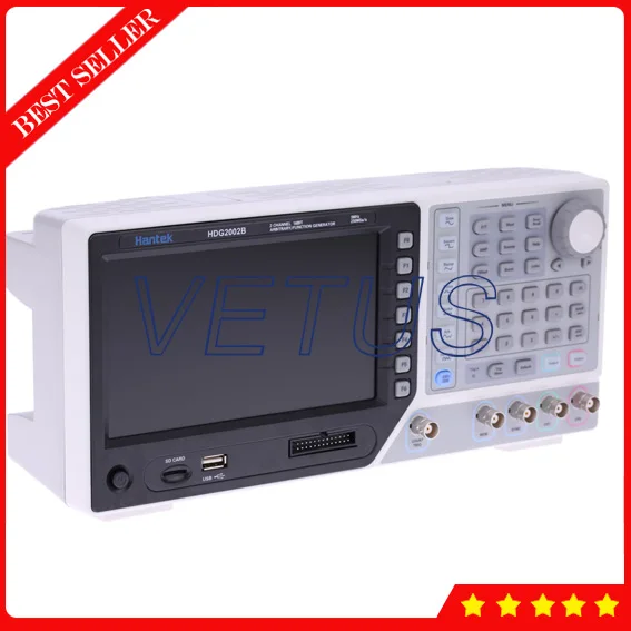 Hantek HDG2002B Настольный DDS генератор с 2 канальным 5MH 250MSa/s сигналов произвольной
