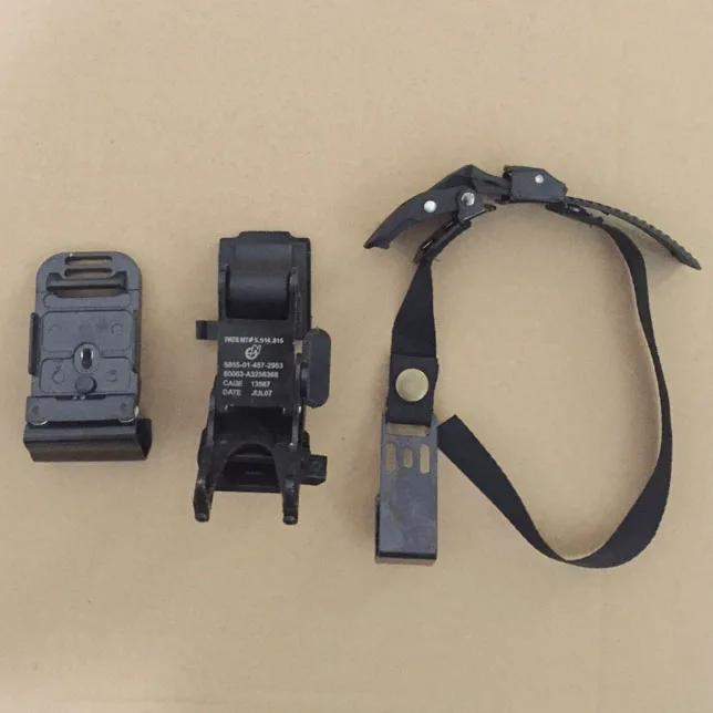 PVS NVG MICH Шлем ночного видения кронштейн комплект+ кронштейн+ самосвал ремень адаптер - Цвет: 1 Set