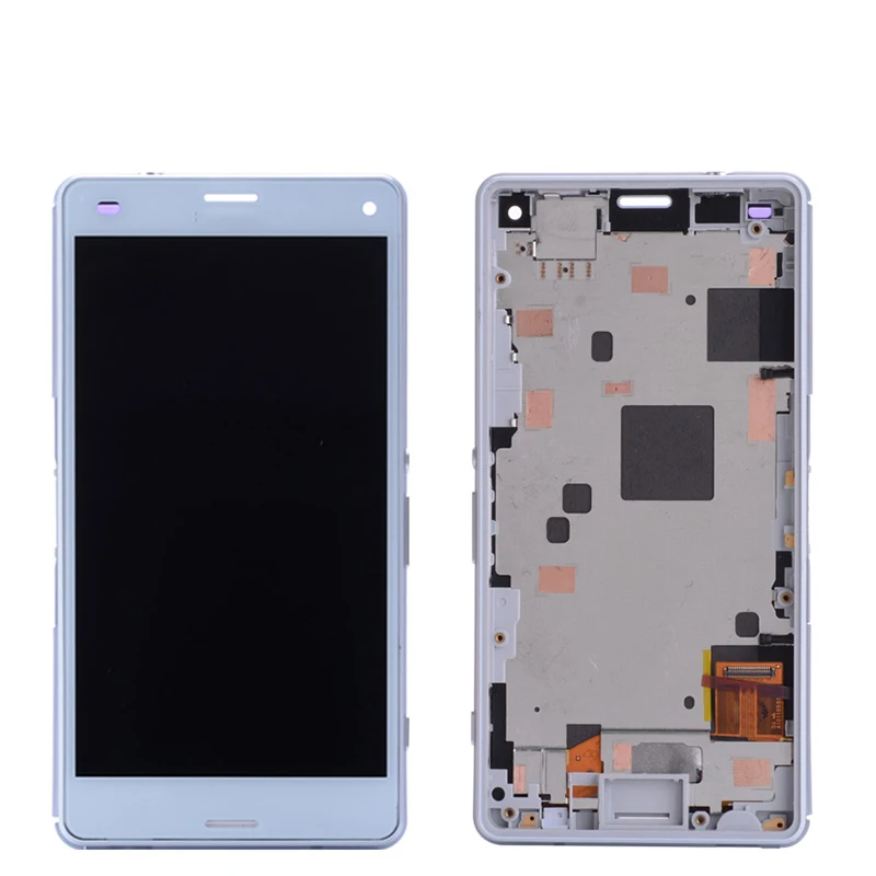 100% протестированный для SONY Xperia Z3 Compact Display Frame Mini D5803 D5833 дигитайзер ЖК-экран