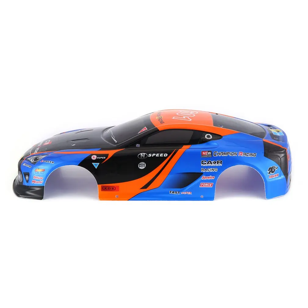 1/10 RC Car Shell Body for 1:10 RC Racing Car Car Flat Sports Drift Vehicle RTR Toys Parts Multicolor RC Car Model Toys Parts