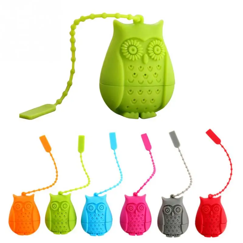 

MOFUNYO Owl shape Food-Grade Silicone Tea Infuser Strainers Filter