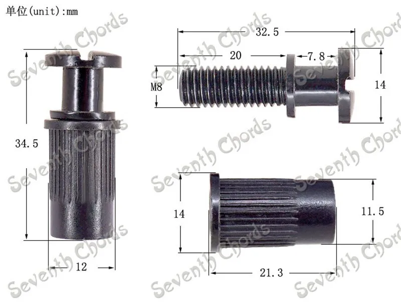 10 шт. стопоры для моста электрогитары|guitar parts|guitar bridgeelectric guitar bridge |