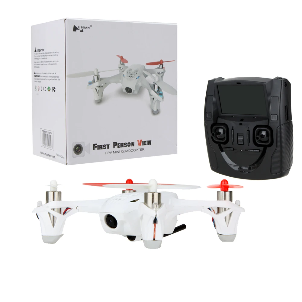 Оригинальный Квадрокоптер Hubsan X4 H107D RC Mini 5 8G FPV RTF 6 осевой Дрон с камерой 0 3 м