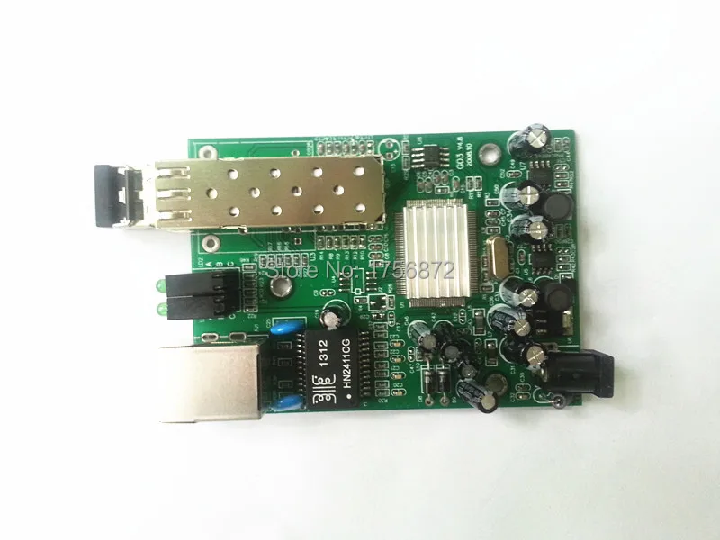 Гигабитный волоконно оптический медиа конвертер SFP SFP1000Mbps многорежимный