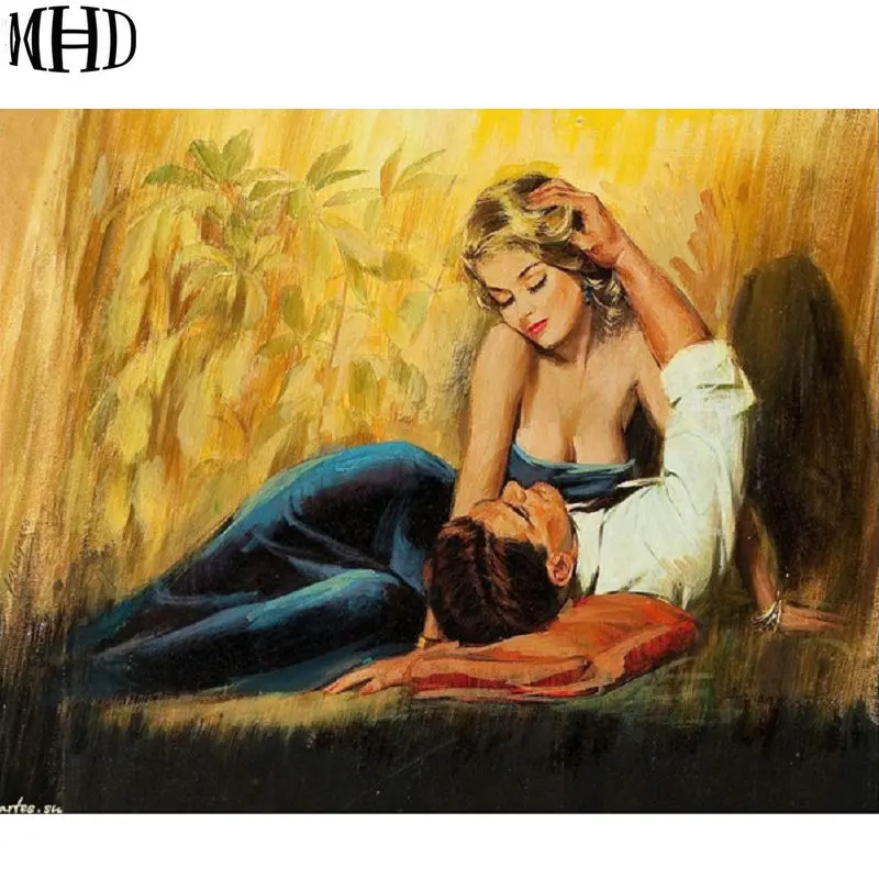 MHD алмазная вышивка сделай сам парная Алмазная мозаика хобби ремесла рукоделие