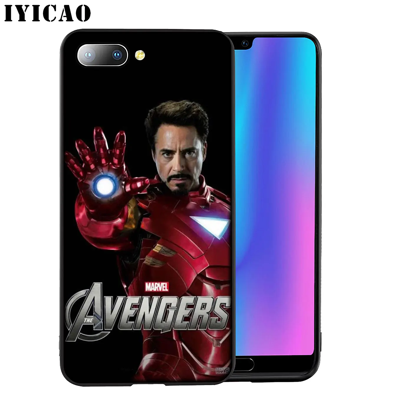IYICAO Marvel Iron man Soft Silicone Phone Case for Huawei Mate 30 20 10 Pro Nova 5I 5T 5 4 4E 3i 3 2i Lite Smart |