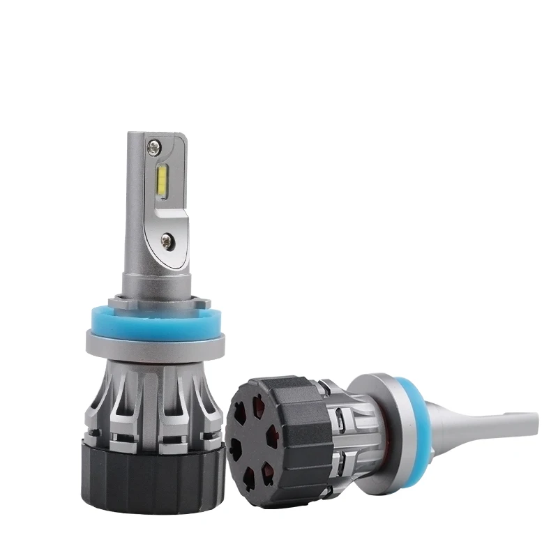 PAMPSEE Mini все в одном Plug and Play мини светодиодные лампы для фар H1 H4 H7 H8 H11 9005 9006 9012 50 Вт