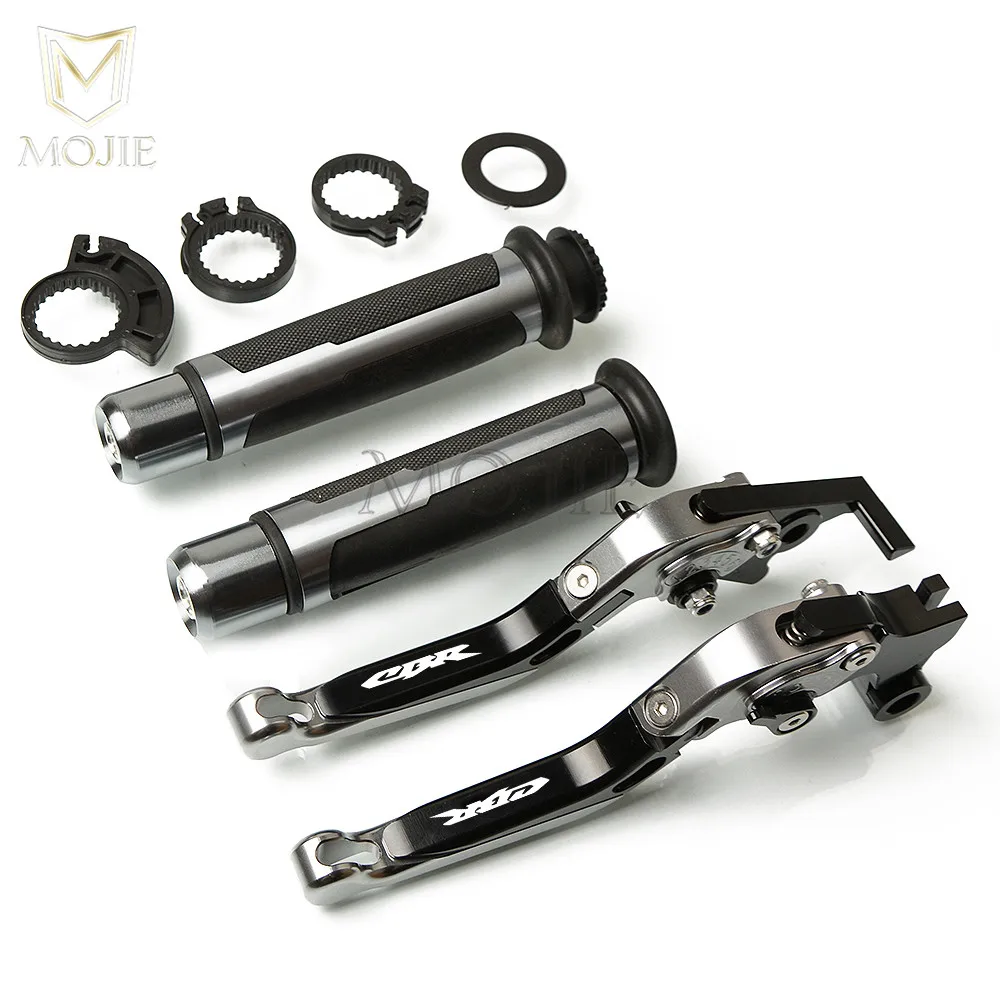 Black Titanium Мотоцикл с ЧПУ Регулируемый складной тормозной рычаг сцепления ручки для Honda CBR 600 F2, F3, F4, F4i CBR600F CBR 600 F 1991-2007 - Цвет: Black Titanium