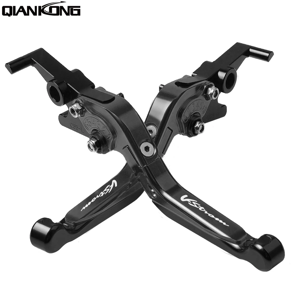 

Motorcycle CNC Adjustable Brake Clutch Levers handle For SUZUKI V-STROM 2002 2003 2004 2005 2006 2006-2016 V-STROM