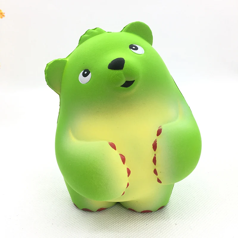 

13cm Jumbo Squishy Cute Bear Cream Scented Squishies Slow Rising Charm Toy New For Children Adults Relieves Stress Anxiety Drop