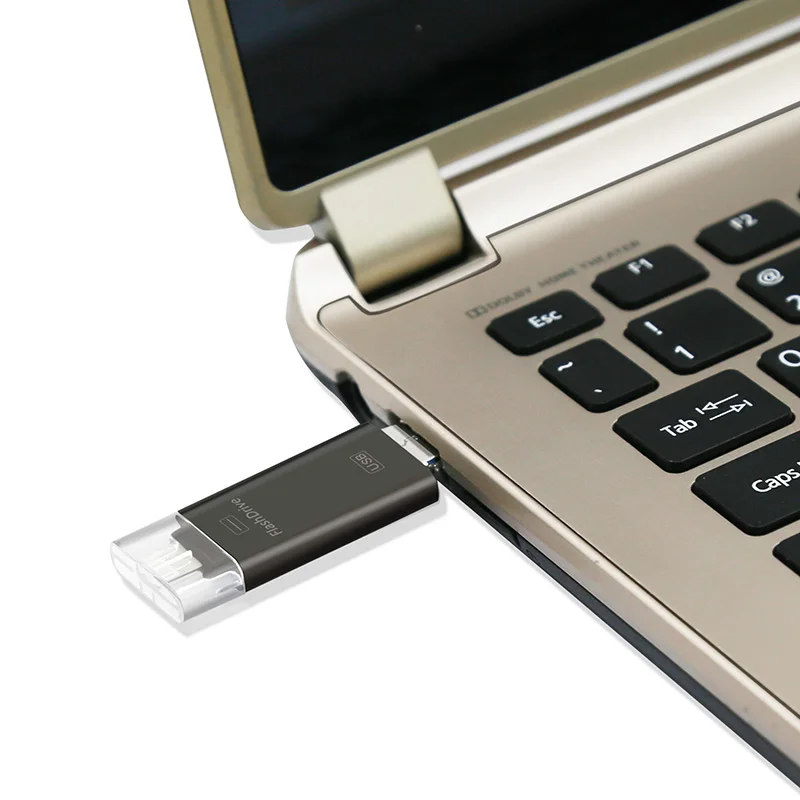 Металлический USB флеш накопитель Kismo 16 ГБ 32 OTG для мобильных телефонов iPhone X 8 7 6 ipad