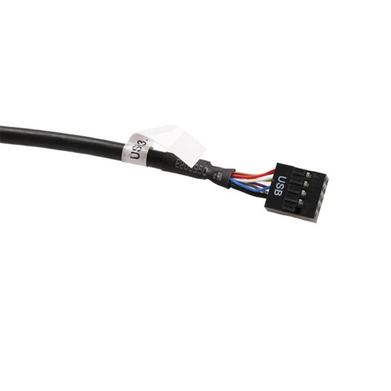 USB 2 0 9Pin материнская плата Женский к 3 20Pin Корпус Мужской кабель адаптер для CD ROM