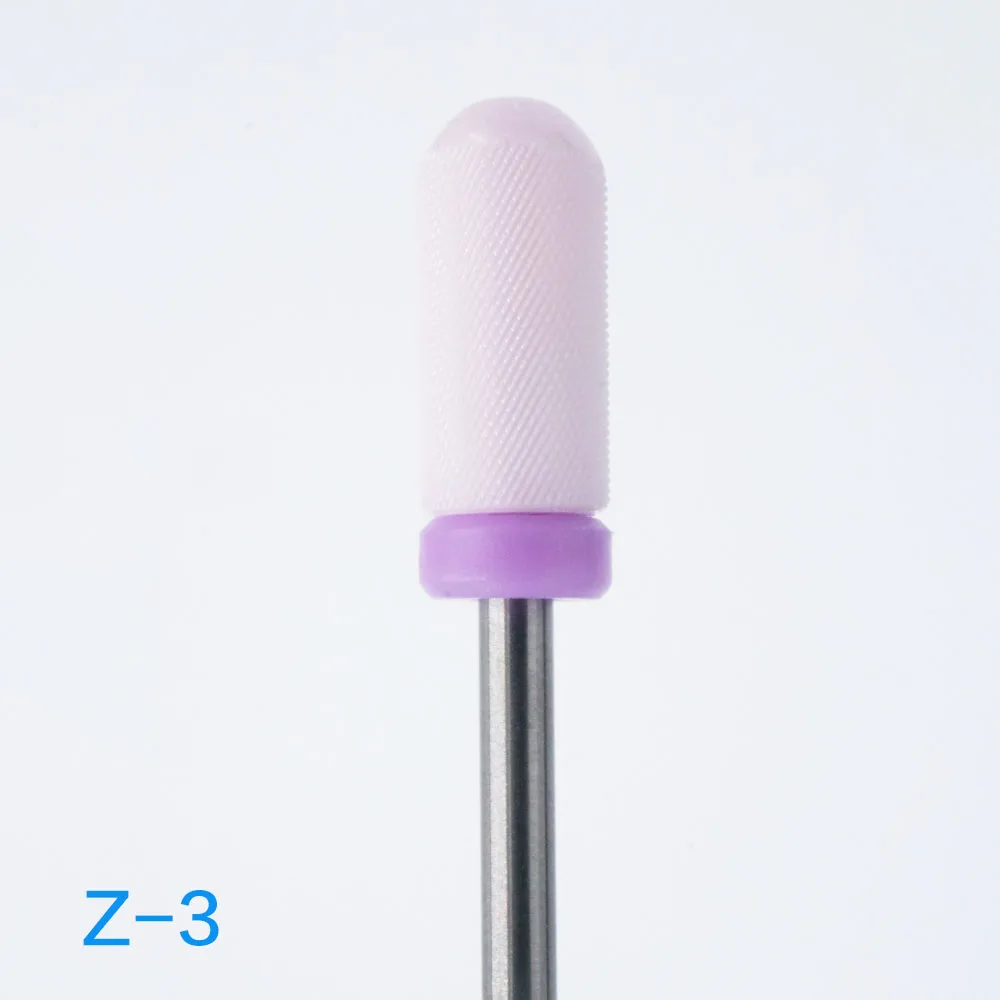1pcs of Z-3 Изысканные eramic сверла для ногтей для гель-лаков и маникюр с полировкой аксессуары для станков фрезы для маникюра - Цвет: 1pcs of Z-3