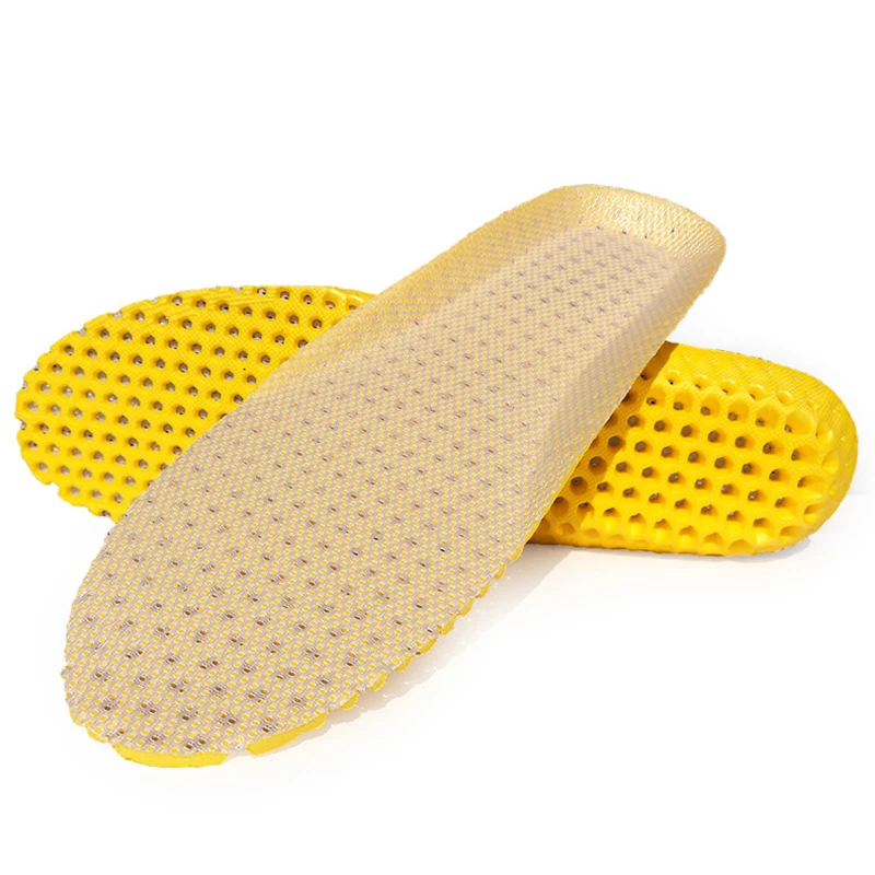 

1 pair Unisex Stretch Breathable Deodorant Shoe Soft Relief Pain Running Cushion Insoles Pad Insert 35-40 Sport Sneakers Pad