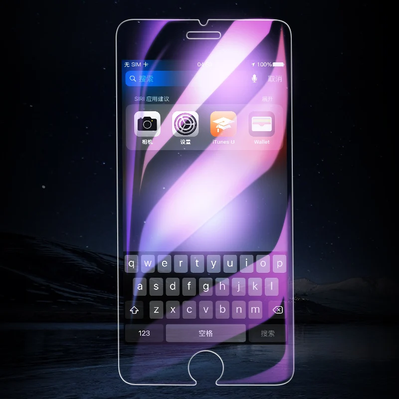 Закаленное стекло SmartDevil для iPhone X 6 6s Защита экрана Apple 7 8 Plus защита от синего света