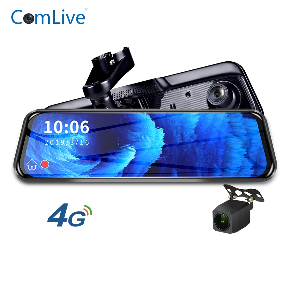 Camlive H58 4G ADAS Автомобильный видеорегистратор Камера 10 &quotAndroid Stream Media зеркало
