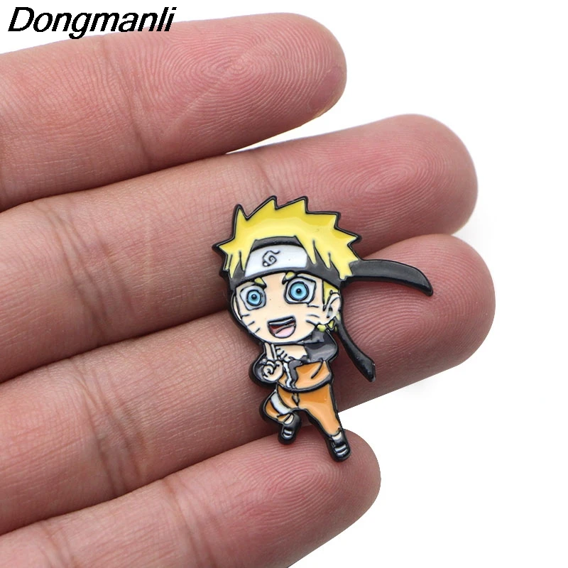 P3229 Dongmanli Uzumaki Naruto металлические эмалированные булавки и броши для женщин и мужчин нагрудные булавки рюкзак сумки шляпа значок подарки