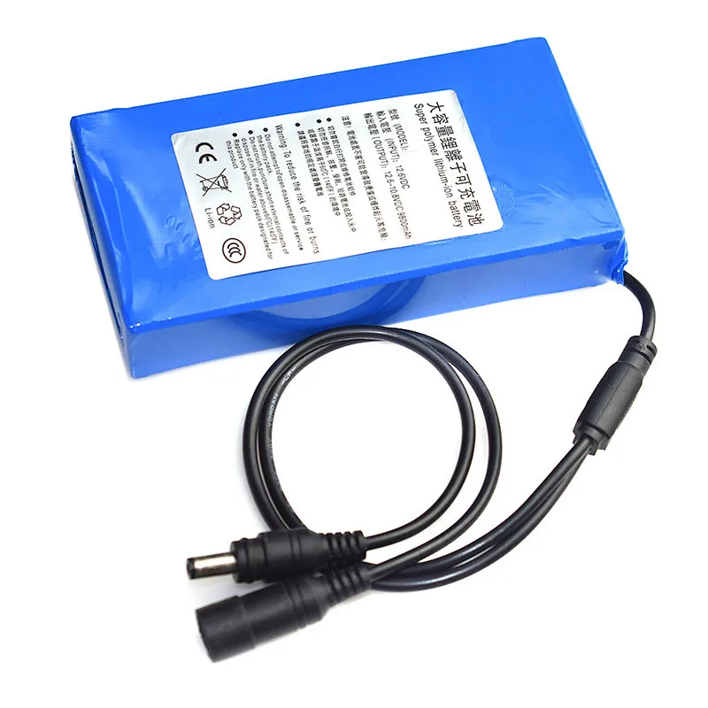 DC 12V 6800-18000mAh Super Rechargeable Li-ion Lithium Battery Pack +US Plug battery pack lithium ion camera TV | Электроника
