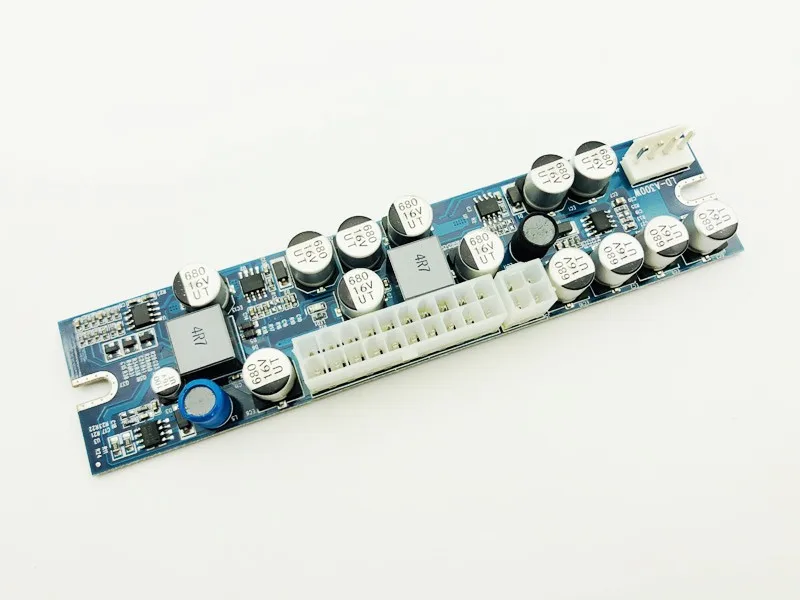 12 В в DC вход 300 Вт пиковый выход Mini ITX Pico PSU ATX PC переключатель Realan питание добыча для