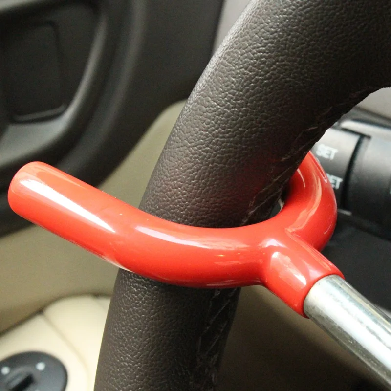 Новый замок на руль из нержавеющей стали автомобильный Противоугонный