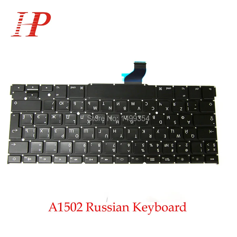 Новая клавиатура A1502 RU для Apple Macbook Pro 13 ''Retina русская стандартная 2013 2014 2015 |