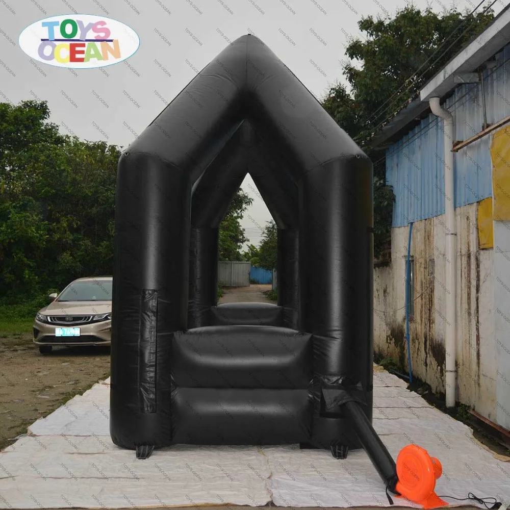 Наружная передвижная надувная арка с баннером по индивидуальному