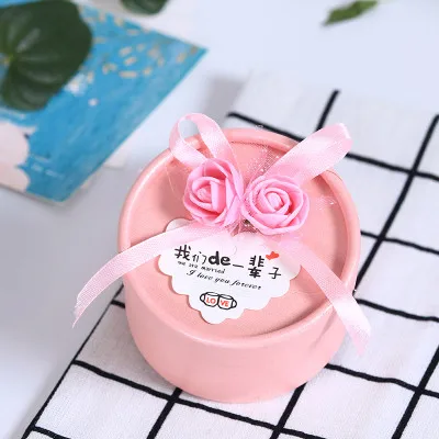 Цилиндрическая Коробка Конфет оптом розовая коробка конфет европейские